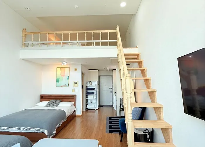 Appartement 1min Duplex House Hong Dae *