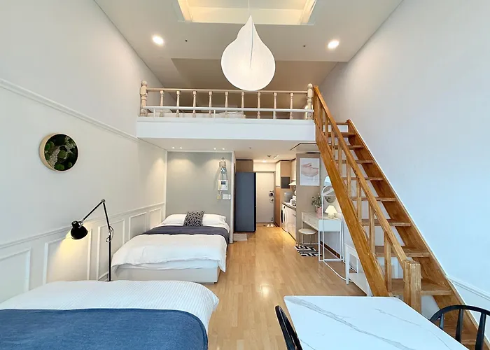 1min Duplex House Hong Dae Séoul