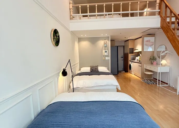 Appartement 1min Duplex House Hong Dae Séoul