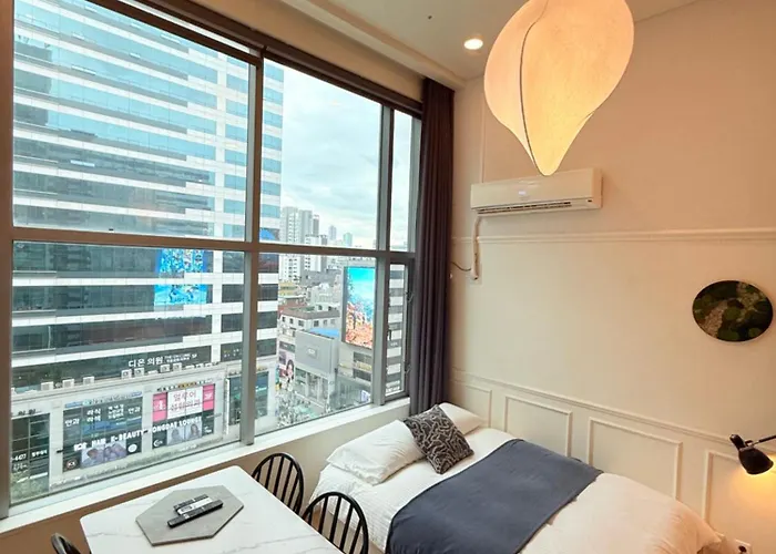 1min Duplex House Hong Dae Appartement *
